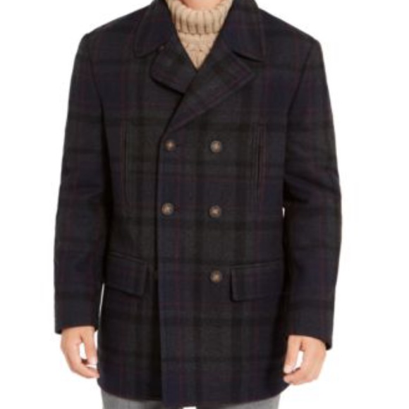 Lauren Ralph Lauren Luke Big and Tall Peacoat Navy